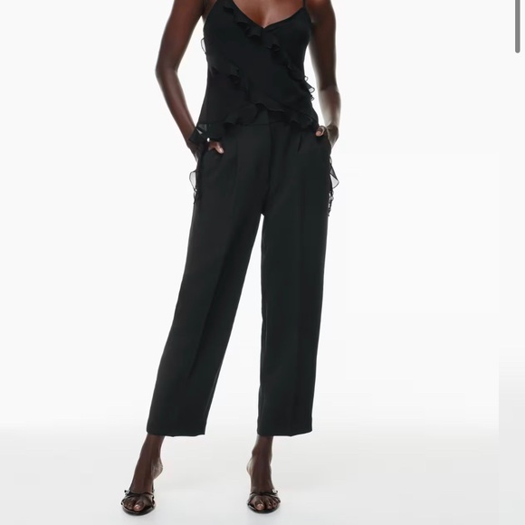 Aritzia Pants - Aritzia Wilfred Carrot Pant Black Business Casual Formal Office Work Trouser Sz2